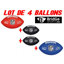 WILSON NFL MINI REPLICA LOT DE 4