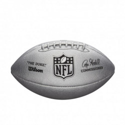 WILSON NFL DUKE METTALIC EDITION - SILVER