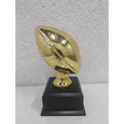 TROPHEE BALLON OR avec base