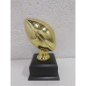 TROPHEE BALLON OR avec base
