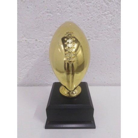 TROPHEE BALLON OR avec base