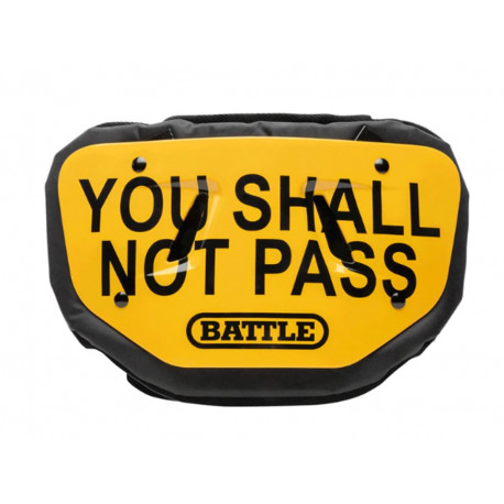 BATTLE BACK PLATE YOU SHALL NOT PASS