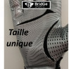 WILSON NFL STRETCH FIT Black/Silver