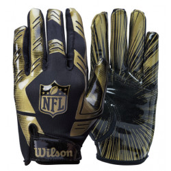 WILSON NFL STRETCH FIT Black/Gold