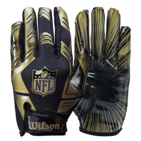 WILSON NFL STRETCH FIT Black/Gold