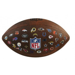 WILSON NFL 32 TEAMS LOGO