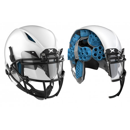 casque de football americain XENITH SHADOW XR avec le gel RHEON