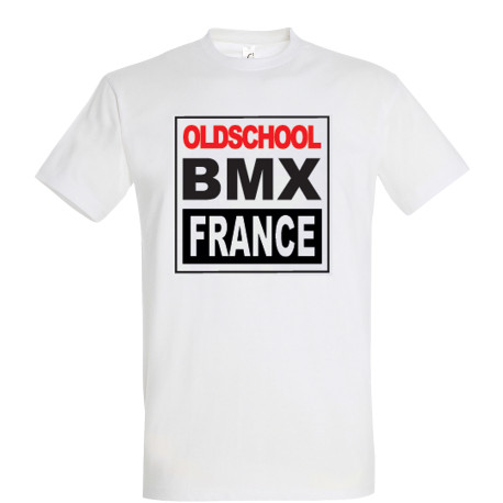 Tee shirts MANCHES COURTES OLDSCHOOL BMX FRANCE