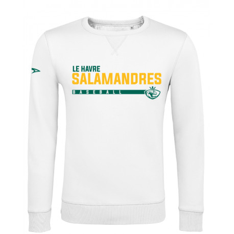Sweat sans capuche BASEBALL SALAMANDRES du Havre Sweat sans capuche BASEBALL SALAMANDRES du Havre