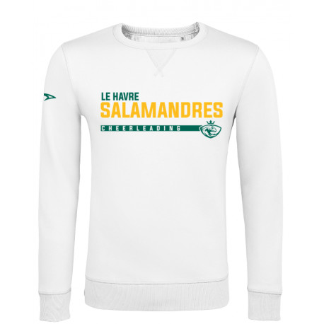 Sweat sans capuche CHEERLEADING SALAMANDRES du Havre Sweat sans capuche CHEERLEADING SALAMANDRES du Havre
