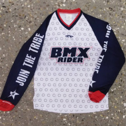 Maillot BMX RIDER Wenro Navy Adulte