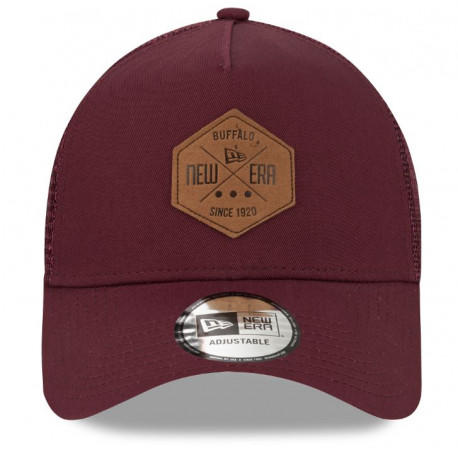 NEW ERA HERITAGE PATCH 9FORTY AF TRUCKER Maroon (bordeaux)
