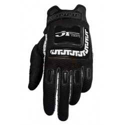 Gants JT RACING Life Line Noir/Blanc