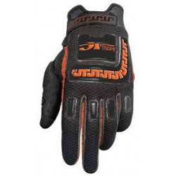 Gants JT RACING Life Line Noir/Orange