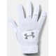 UNDER ARMOUR CLEAN UP Youth batting gloves white