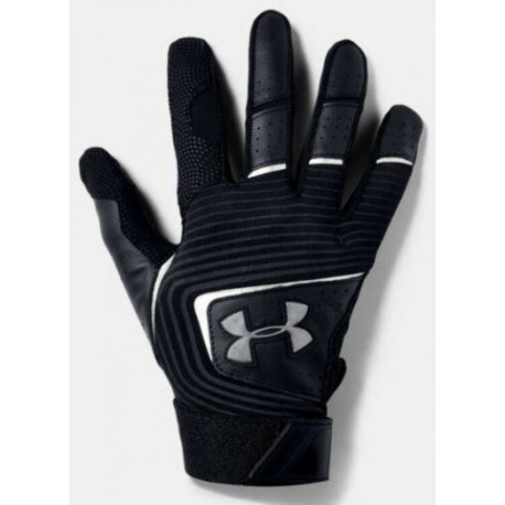 Batting handschuhe UNDER ARMOUR CLEAN UP  kind schwarz