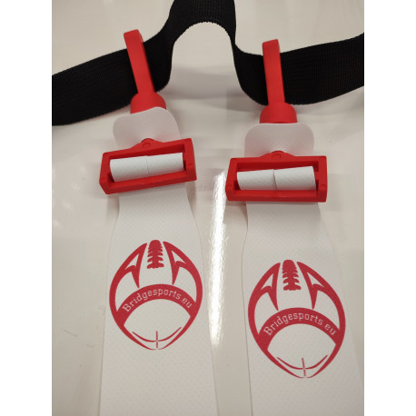 CEINTURE DE FLAG COMPLETE SHRUUMZ Blanc CEINTURE DE FLAG COMPLETE SHRUUMZ Blanc