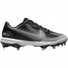 NIKE Alpha Huarache Varsity 4 Low Metal Schwarz