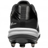 NIKE Alpha Huarache Varsity 4 Low Metal Schwarz