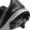 NIKE Alpha Huarache Varsity 4 Low Metal Schwarz