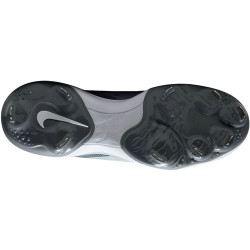 NIKE Alpha Huarache Varsity 4 Low Metal GRAU