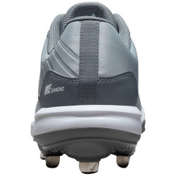 NIKE Alpha Huarache Varsity 4 Low Metal GRAU
