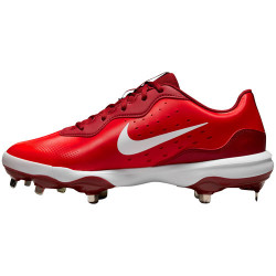 NIKE Alpha Huarache Varsity 4 Low Metal RED