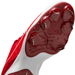 NIKE Alpha Huarache Varsity 4 Low Metal RED