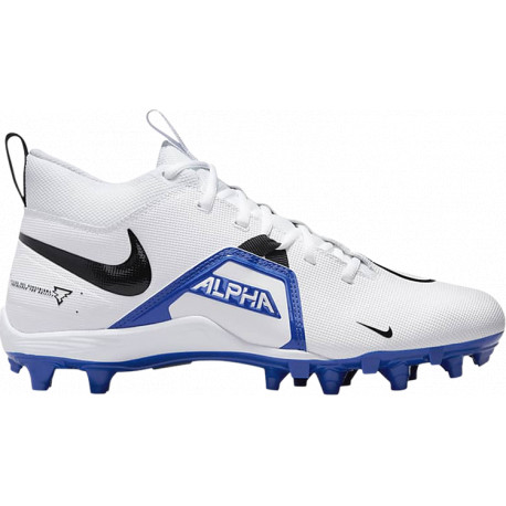 NIKE ALPHA MENACE Varsity 3 White and Blue