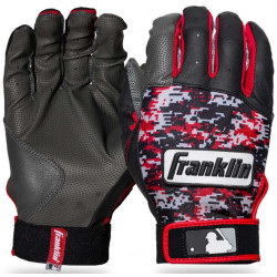 FRANKLIN DIGITEK batting gloves Grey Red Black