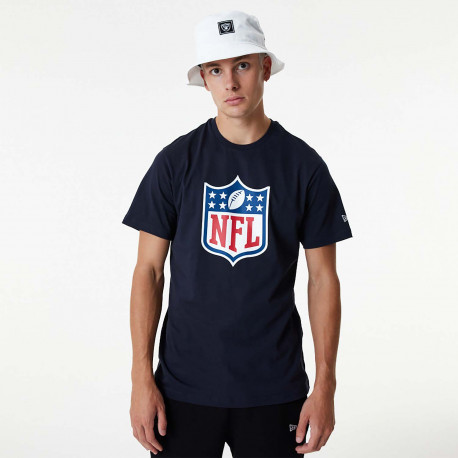 NFL SHIELD NEW ERA T-SHIRT Navy Blau