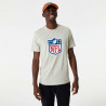 TEE SHIRT NFL SHIELD NEW ERA Crème
