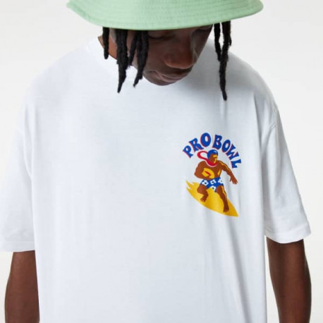 TEE SHIRT NFL Retro PRO BOWL New Era Blanc