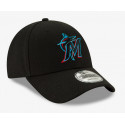 Miami Marlins The League 9FORTY Reglab Kappe chwarz