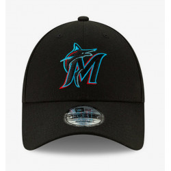 Casquette réglable 9FORTY Miami Marlins The League Noir