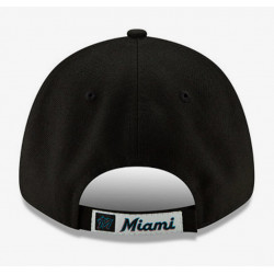 Casquette réglable 9FORTY Miami Marlins The League Noir