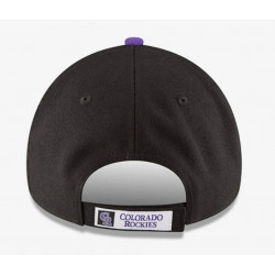 Colorado Rockies The League Black 9FORTY Adjustable Cap