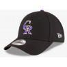 Colorado Rockies The League Black 9FORTY Adjustable Cap