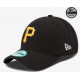 Pittsburg Pirates The League Scwharz 9FORTY verstellbare Kappe