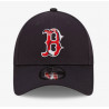 Red Sox Team Logo Navy 9FORTY verstellbare Kappe
