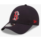Red Sox Team Logo Navy 9FORTY verstellbare Kappe