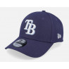 Tampa Bays Rays Team Logo Navy 9FORTY verstellbare Kappe