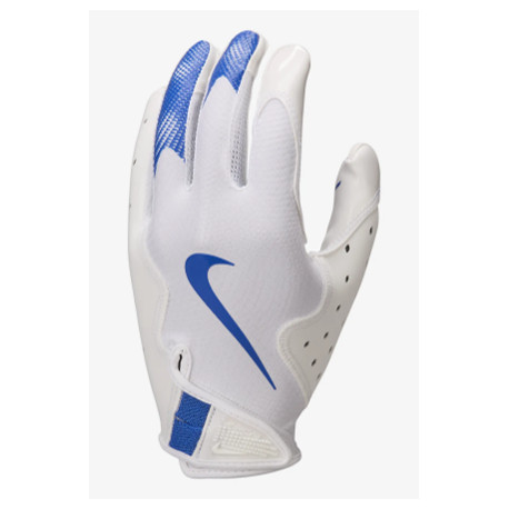 NIKE VAPOR JET 8.0 Blanc Bleu Royal gants de foot US SKILL positions