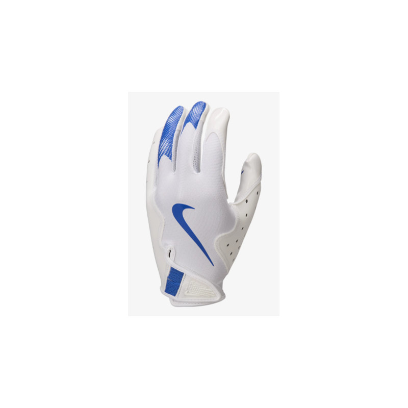 NIKE VAPOR JET 8.0 american football gloves white blue royal