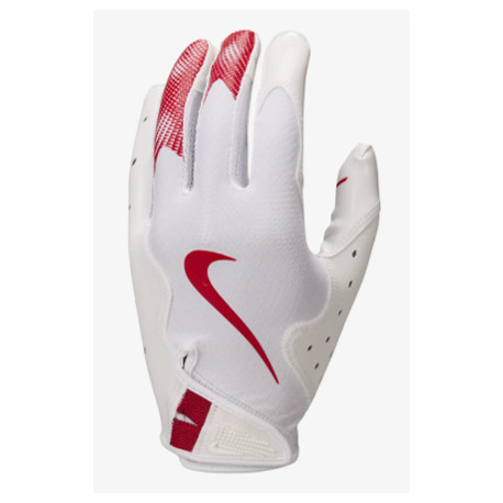 NIKE VAPOR JET 8.0 Blanc rouge gants de foot US SKILL positions