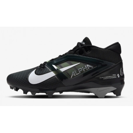 Crampons NIKE ALPHA MENACE PRO 4 Mid Noire Crampons NIKE ALPHA MENACE PRO 4 Mid Noire