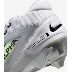 Crampons NIKE ALPHA MENACE PRO 4 Mid Blanche