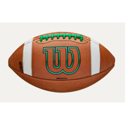 American football leather ball Wilson GST 1003 PRESTIGE LITE GREEN