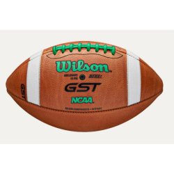 American football leather ball Wilson GST 1003 PRESTIGE LITE GREEN