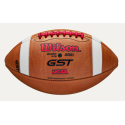 ballon de football américain cuir Wilson GST 1003 PRESTIGE LITE ROUGE